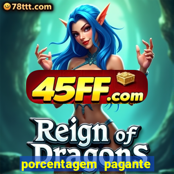 porcentagem pagante slots pg